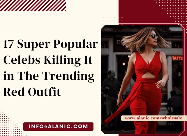 trending red outfit