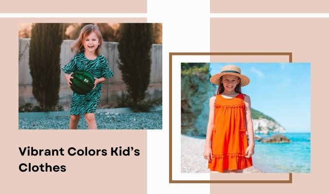 vibrant colors kids clothes