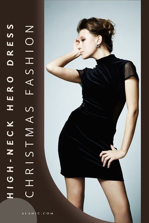 High-Neck Hero Dress