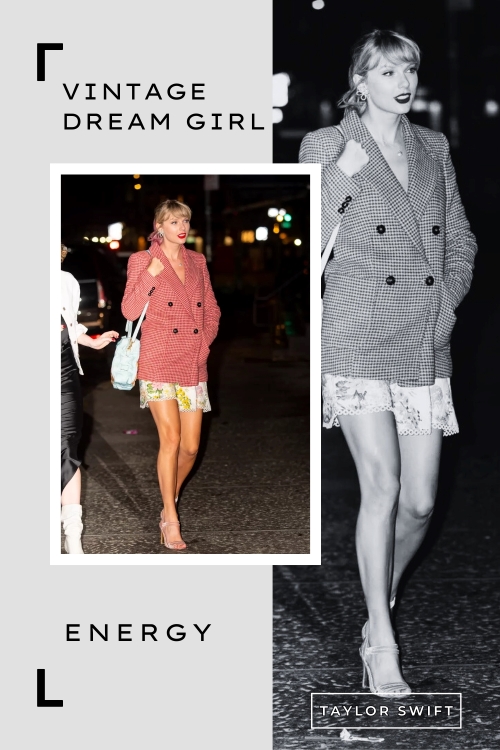 Taylor Swift in Vintage Dream Girl Dress