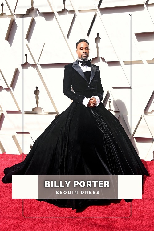 Billy Porter in Sequin Dress
