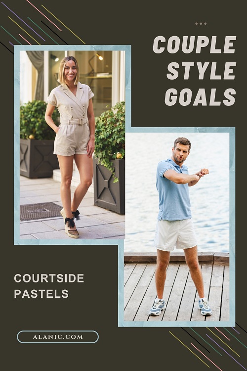 Courtside Pastels Look