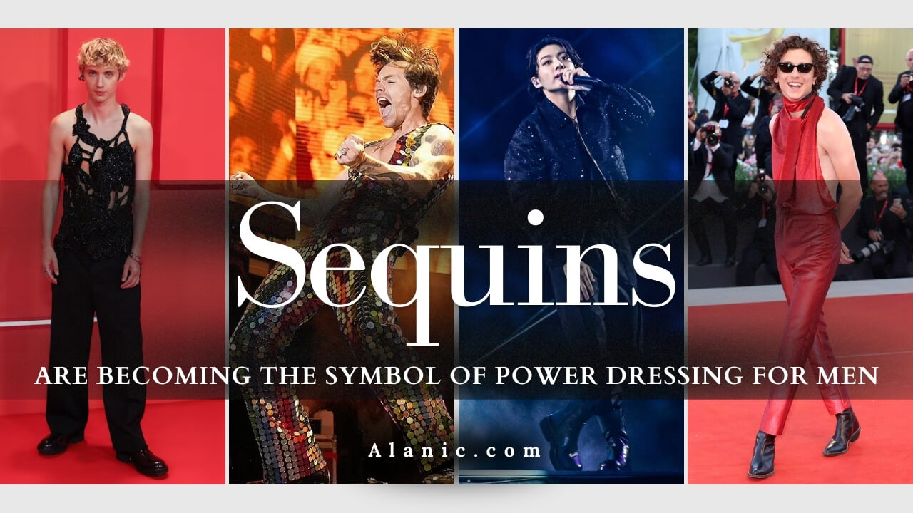 Sequins Are Becoming the Symbol of Power Dressing for Men