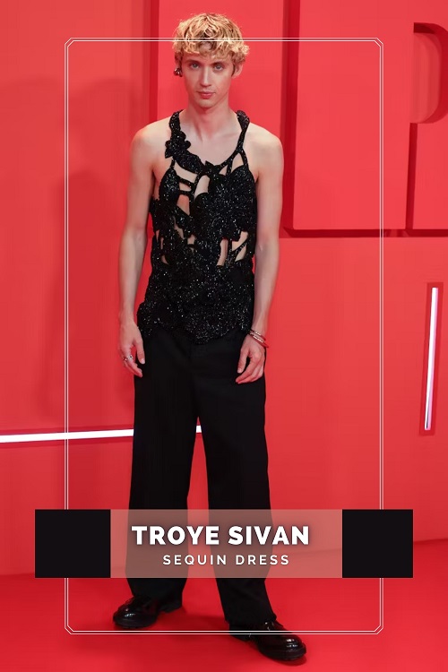 Troye Sivan in Sequin Dress