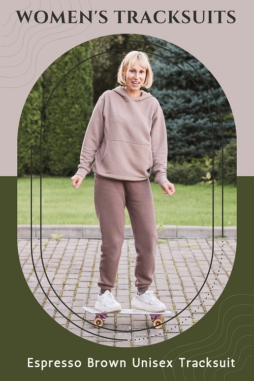 Espresso Brown Unisex Tracksuit