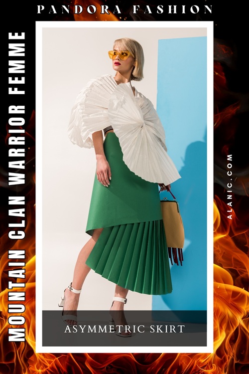 Asymmetric Skirt