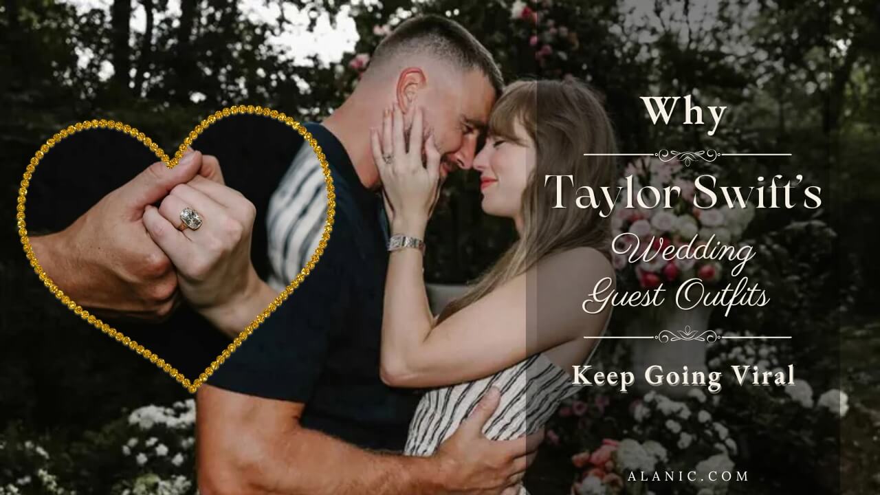 Taylor Swifts Viral Chic Wedding Guest Outfits