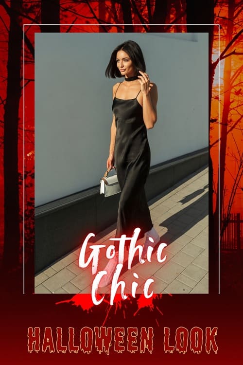 Gothic Chic Halloween Look