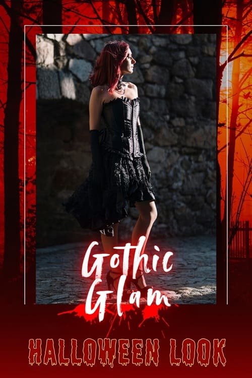 Gothic Glam Halloween Look