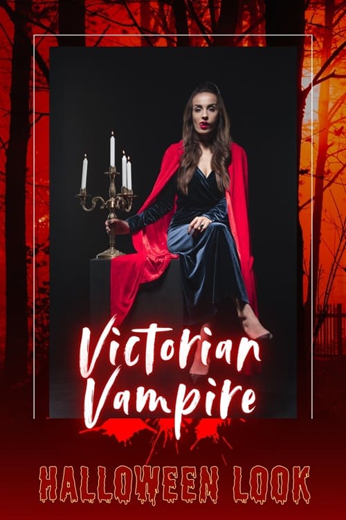 Victorian Vampire Halloween Look