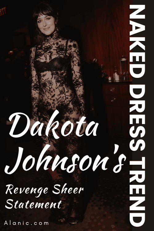Dakota Johnson in Revenge Sheer Statement