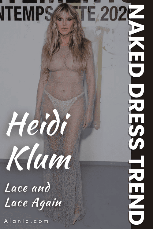 Heidi Klum in Lace and Lace Again