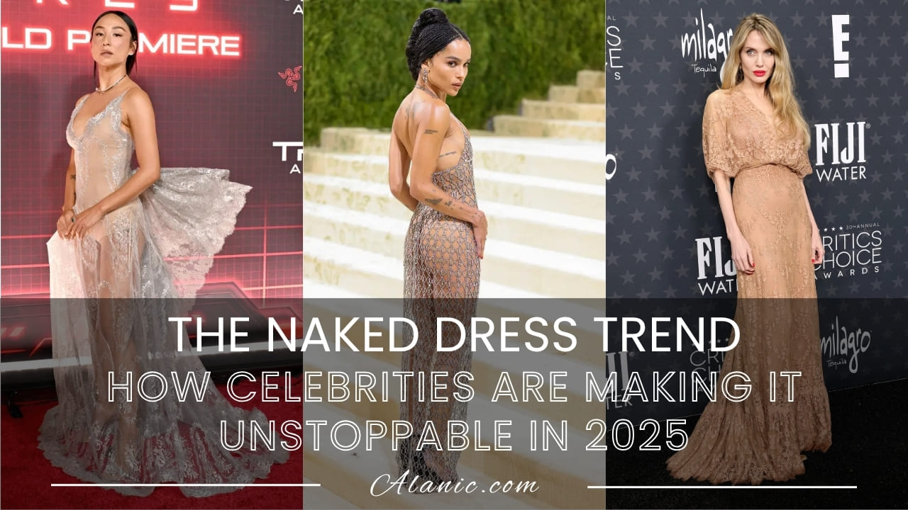 How Celebs Are Making the Naked Dress Trend Unstoppable