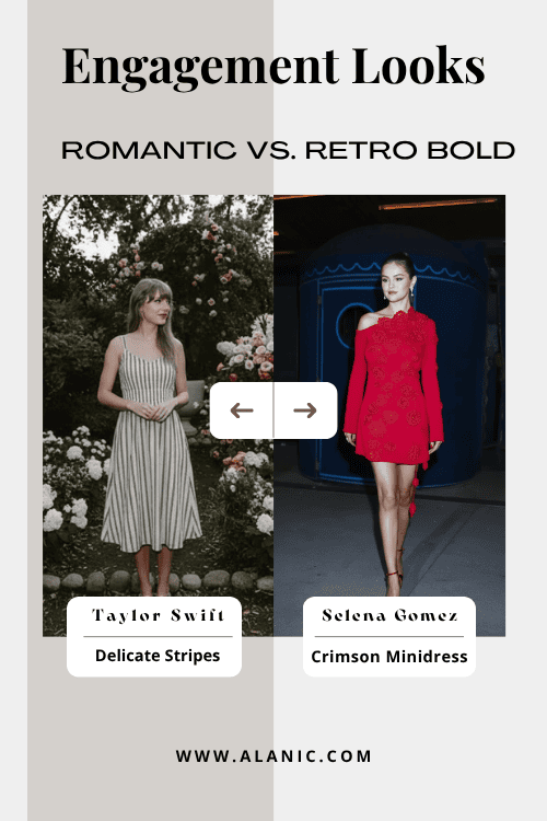 Taylor Swift and Selena Gomez Wedding Style Inspiration