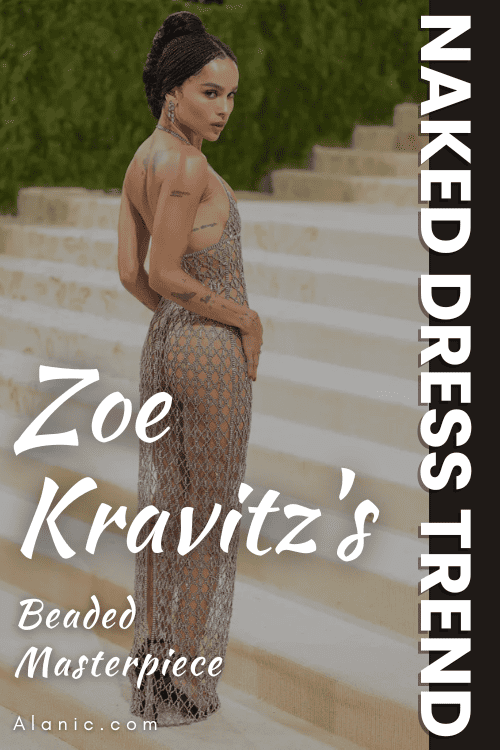 Zoe Kravitz in Beaded Masterpiece