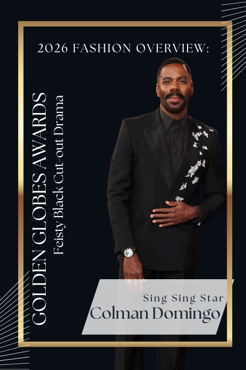 Colman Domingo in Stylish Dress at Golden Globes 2026 Colman Domingo in Stylish Dress at Golden Globes 2026