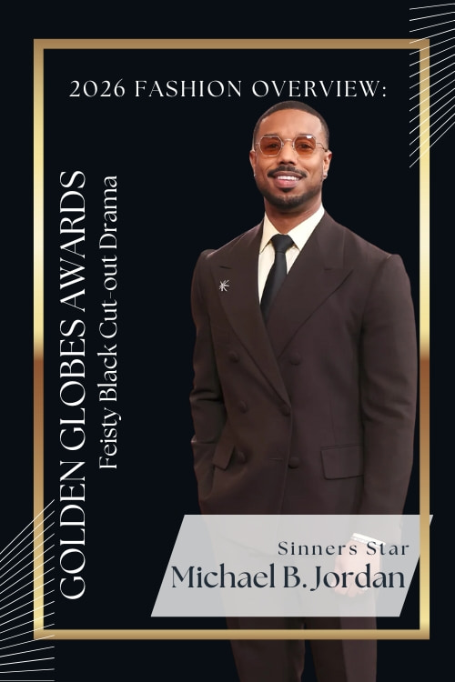 Michael B. Jordan's Attire at Golden Globes 2026 Michael B. Jordan's Attire at Golden Globes 2026