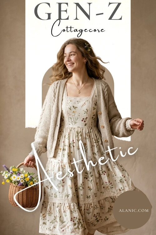 Cottagecore Aesthetic Gen Z Clothing Style