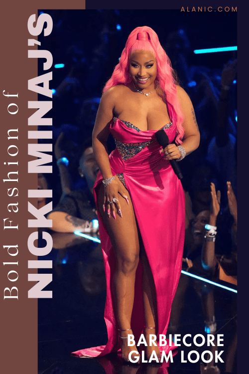 Nicki Minaj Barbiecore Glam Look Nicki Minaj Iconic Fashion Moments