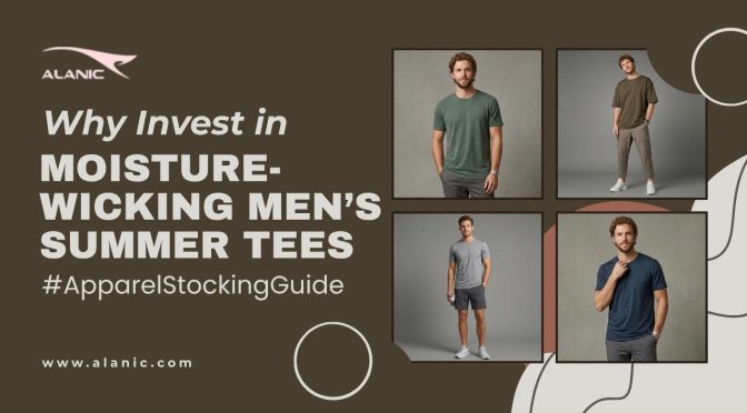 Invest in Moisture-Wicking Tech Blends While Stocking Men's Summer Tees