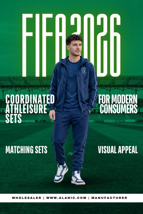 Coordinated Athleisure Sets for Modern Consumers Trending Football Merchandise for Retailers