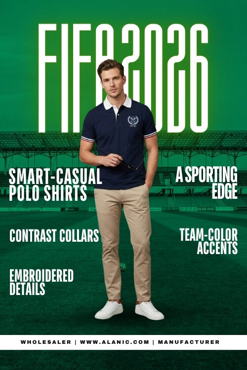 Smart-Casual Polo Shirts with a Sporting Edge Best Apparel Categories for FIFA 2026