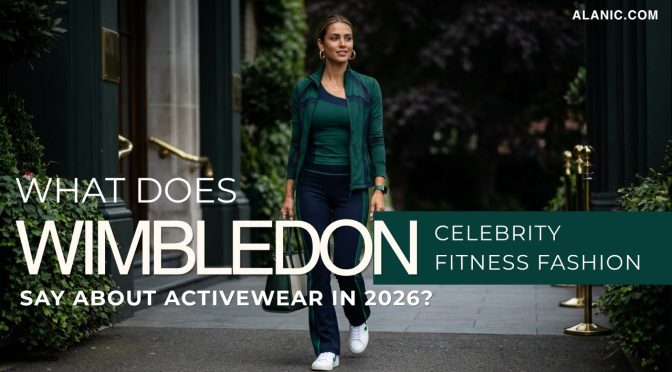 Wimbledon Celebrity Fitness Fashion Activewear Trend