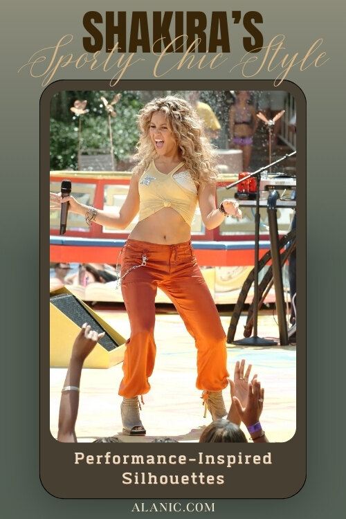 Shakira in Performance-Clothing Shakira Inspired Fashion for Retailers