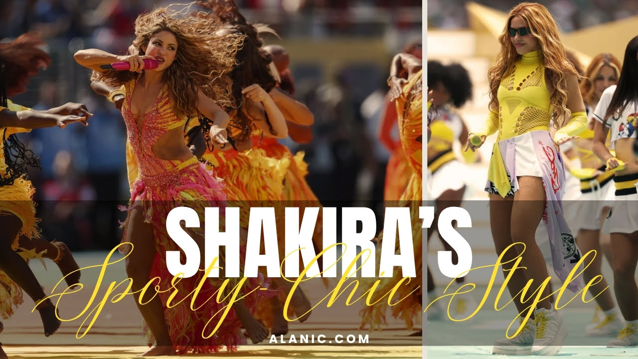 Shakira’s Sporty-Chic Style Trends
