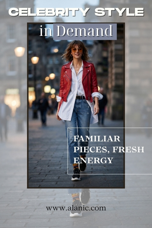 Familiar Pieces, Fresh Energy Celebrity Fashion Trends for Retailers