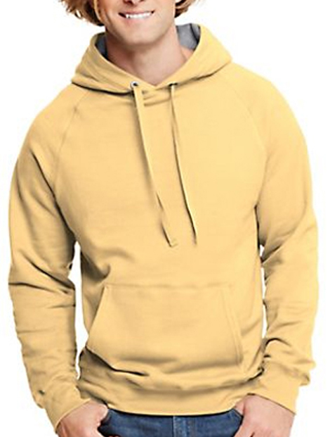 Wholesale Pale Yellow Hooded Sweat Shirt Manufacturer