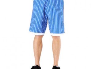 Wholesale Blue Striped Beach Men’s Shorts Manufacturer