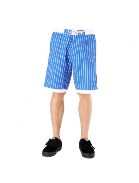 Wholesale Blue Striped Beach Men’s Shorts Manufacturer