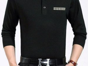 Wholesale Awesome Black Polo T Shirt
