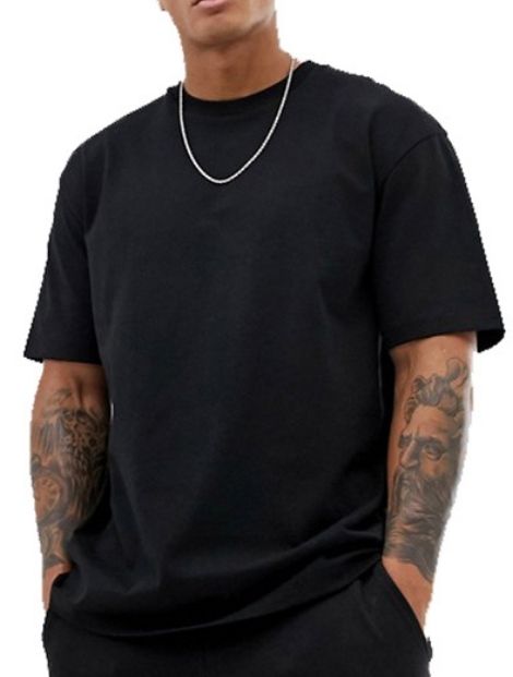 Black Casual Tee Supplier