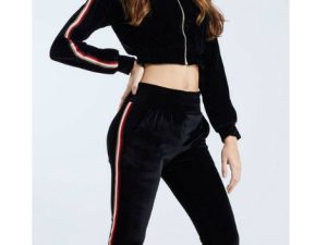 black raglan tracksuit top suppliers