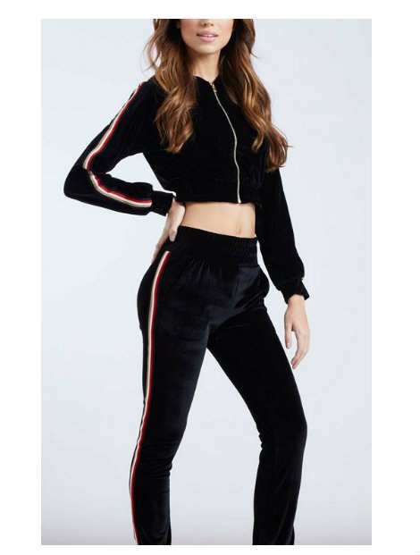 black raglan tracksuit top suppliers