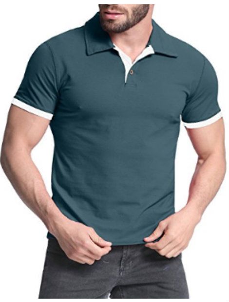 Wholeale Blue Polo T Shirt