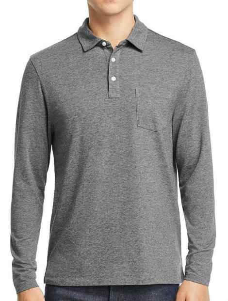 Wholesale Classy Gray Polo T Shirt