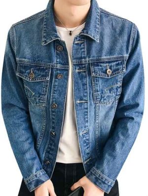 Wholesale Dark Blue Denim Jacket Manufacturer