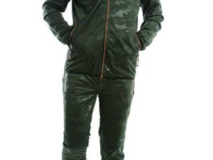 Wholesale Dark Green Block Tracksuit Jacket Manufacturer