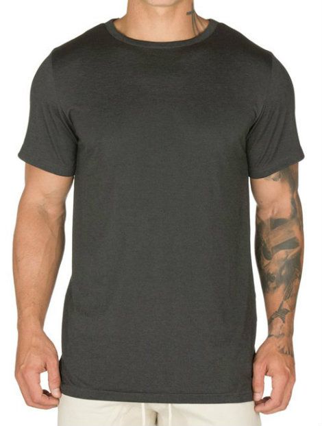 Wholesale Dark Grey Running Tee Manufacturer in USA, UK, Canada