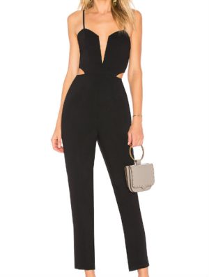 Wholesale Enticing Black Jumpsuit Manufacturer