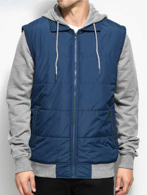 Wholesale Good Grey Hood Jacket Manufacturer