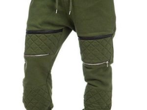 Wholesale Pop Green Block Track Bottom Manufacturer