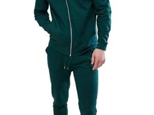 Wholesale Green and White Block Tracksuit Jacket Manufacturer