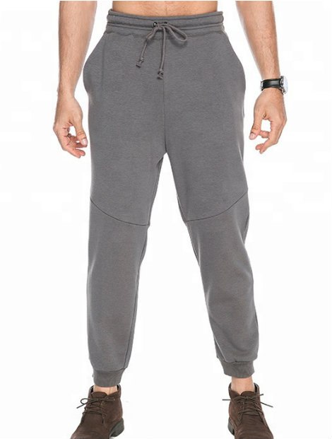 Wholesale Grey Track Pants Men Manufacturer