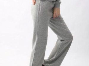Wholesale Grey Melange Tracksuit Bottoms Manufacturer