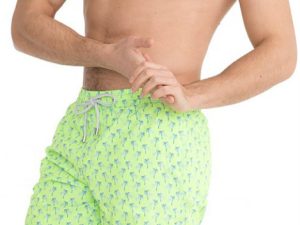Wholesale Soothing Green Beach Men’s Shorts Manufacturer