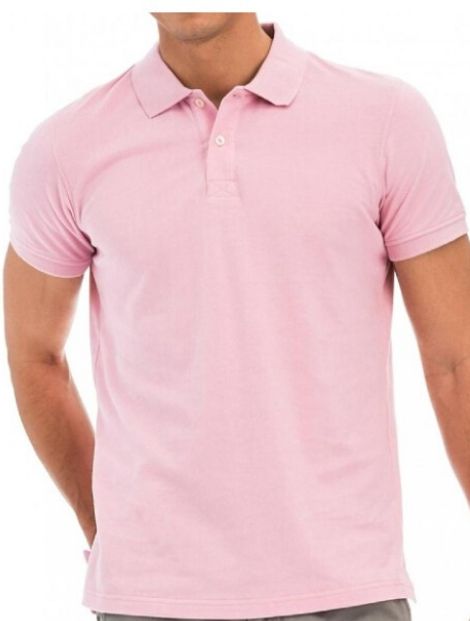 Wholesale Pale Pink Polo T Shirt